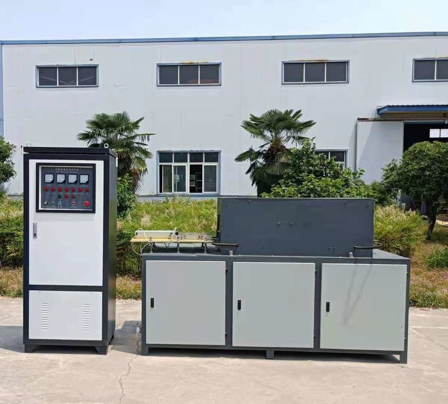 Large Metal Workpiece Rapid Heating Equipment Medium Frequency Induction Heating Diathermy Forging Equipment
