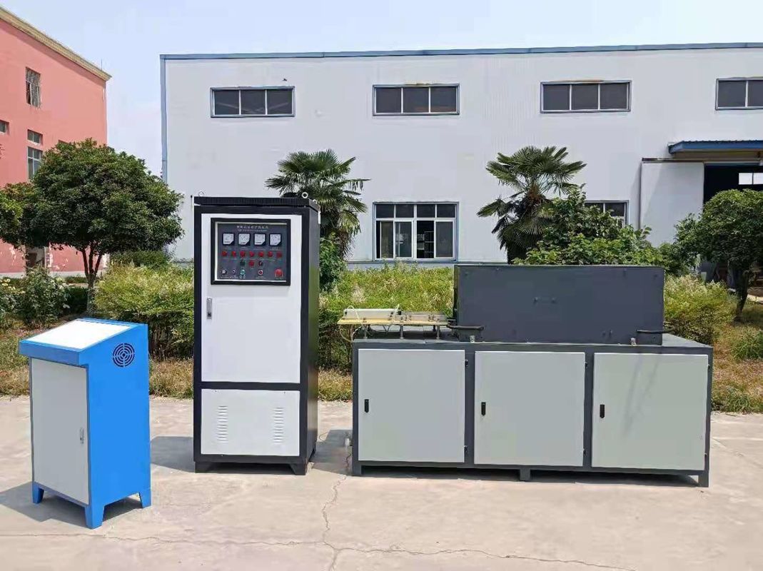 Large Metal Workpiece Rapid Heating Equipment Medium Frequency Induction Heating Diathermy Forging Equipment